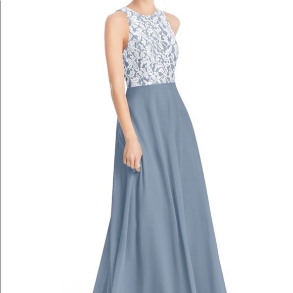 Azazie Dresses & Skirts - Azazie Dusty Blue Bridesmaid Dress